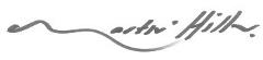 Martin Hill signature Martin Hill signature